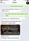 Messaging News: Quartz mit App, Forbes mit Newsbot auf Telegram