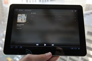 Google music tab