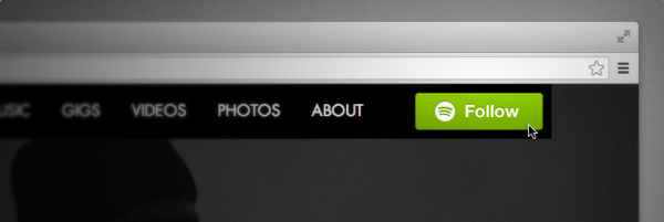 Spotify FollowButton