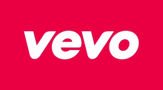 Logo von Vevo